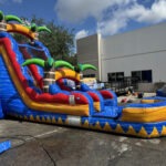 bounce houses